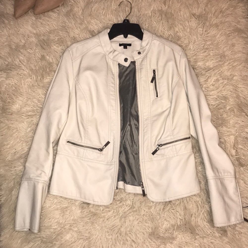 Cute faux leather jacket